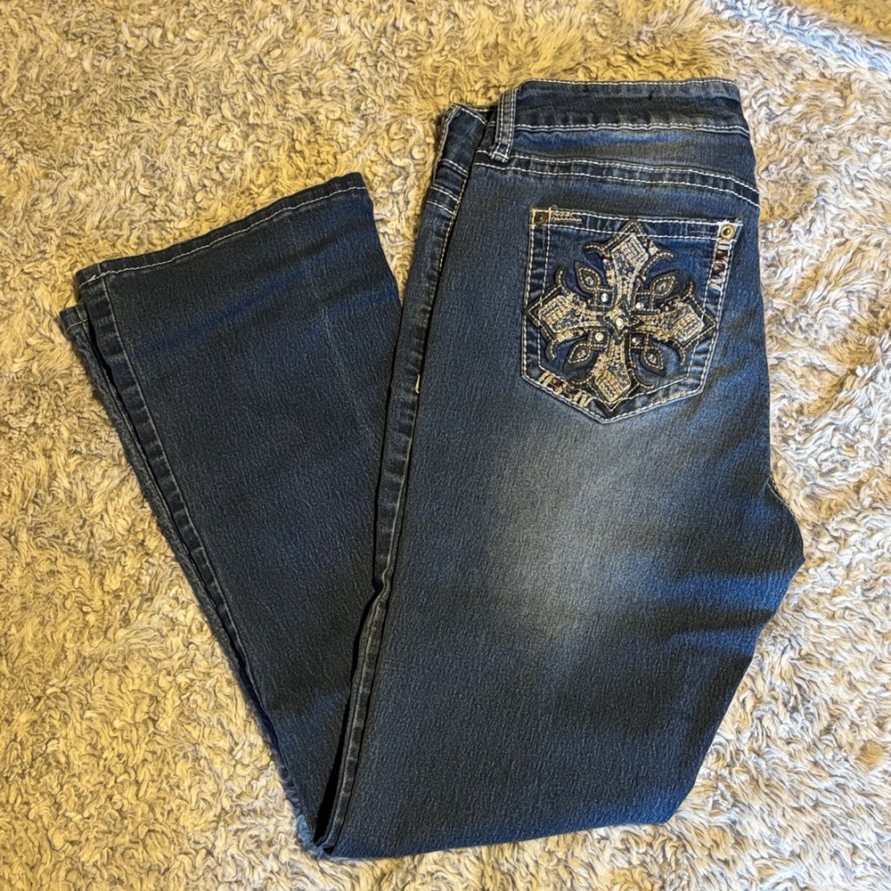 Rue21 Dark Blue Boot Cut Jeans